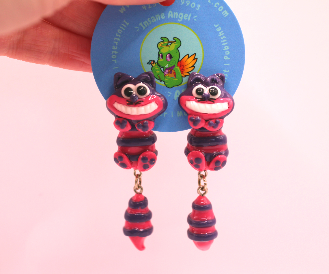 Cheshire Cat Dangle Earrings 1.jpg