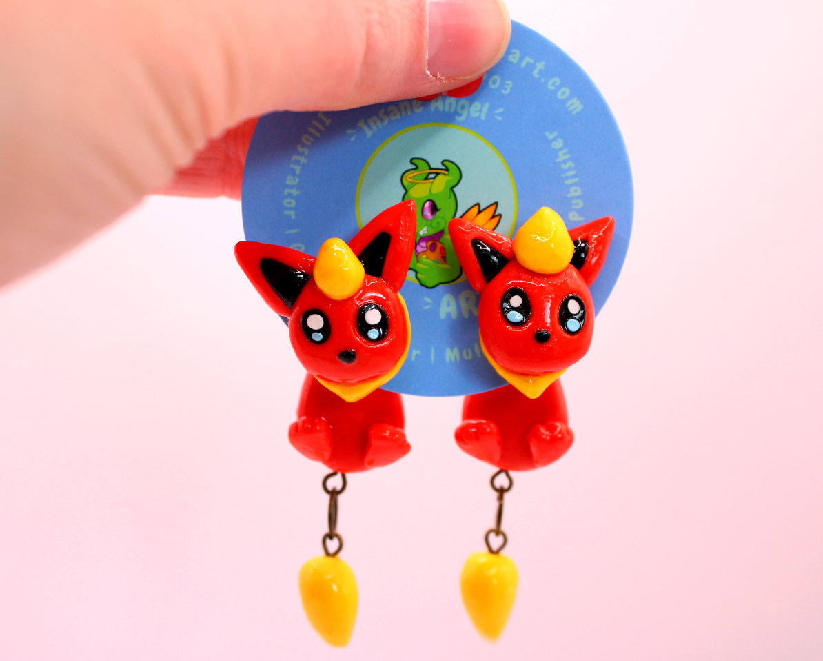 Flareon Dangle Earrings 1.jpg